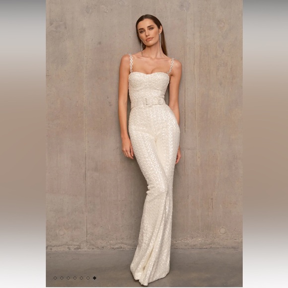 Nadine Marabi Lucinda white jumpsuit - Picture 6 of 10